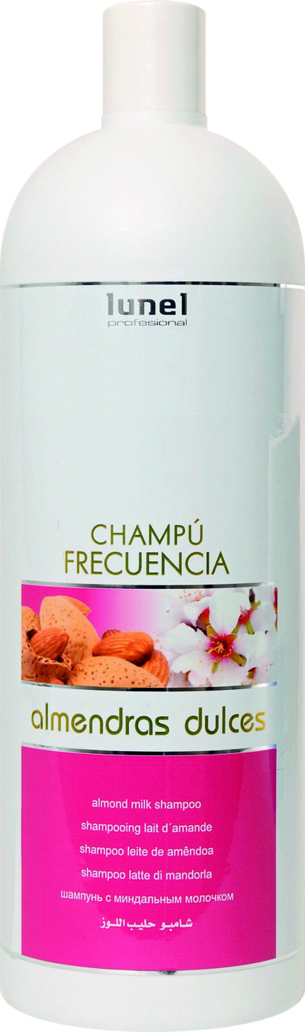 Champú frecuencia almendras 1000 ml LUNEL