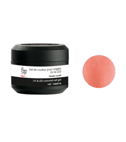 Gel de color para uñas UV y LED Color it - sweet corail - 5 gra